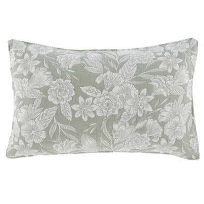 2 copriguanciali 'Lady' verde 50x80 - Blanc Mariclò