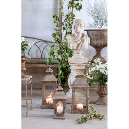 Set Lanterne collezione 'Moires De Provence' - Blanc Mariclò