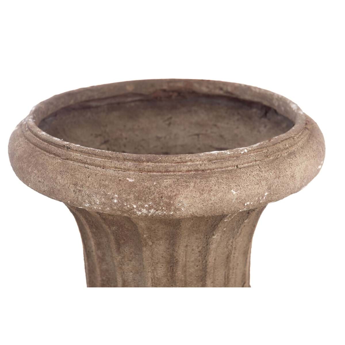 Vaso serie 'M.MOIRES DE PROVENCE' D38 H51 - Blanc Maricló