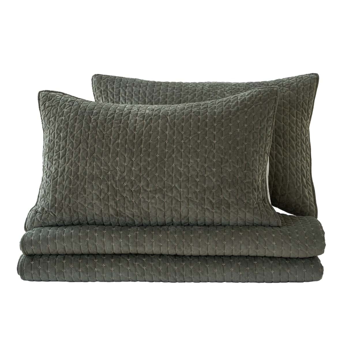 Trapunta collezione 'Notte di velluto' 400GSM - Blanc Mariclò