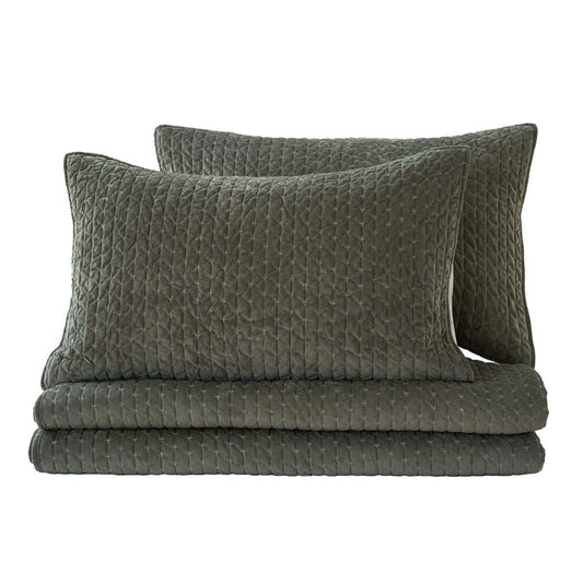 Trapunta collezione 'Notte di velluto' 400GSM - Blanc Mariclò