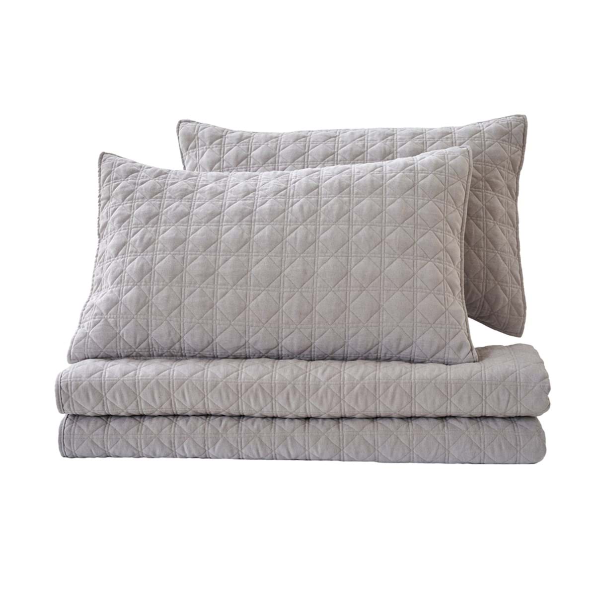 Trapunta collezione 'Notte di velluto' 480GSM una piazza e mezza - Blanc Mariclò