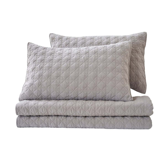 Trapunta collezione 'Notte di velluto' 480GSM una piazza e mezza - Blanc Mariclò