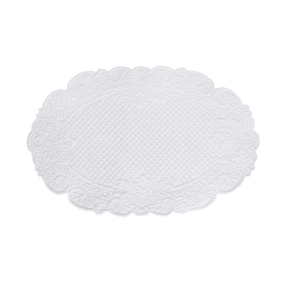 Tovaglietta ovale 35x50 bianco - Blanc Maricló
