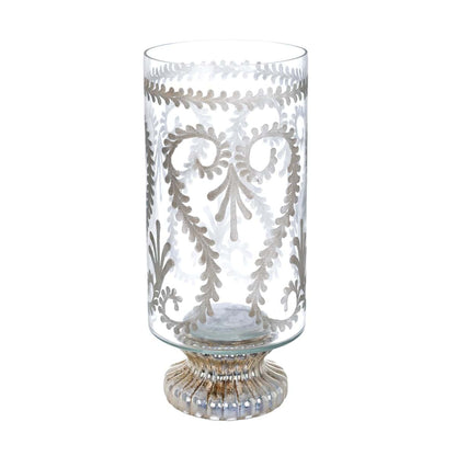 Vaso in vetro"Nocturna Aurea’ 19x19x34H - Blanc Maricló