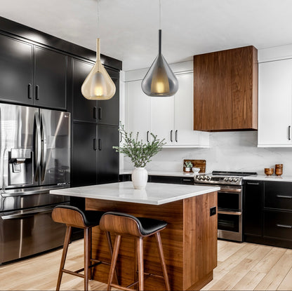 Sospensione in vetro ‘Brigitte’ D19 H40 - Leo Lux