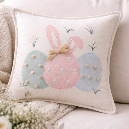 Cuscino Pom Pom Panna 45x45 - Clodette