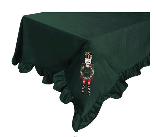 Tovaglia natalizia con soldato 100x100 - Clodette