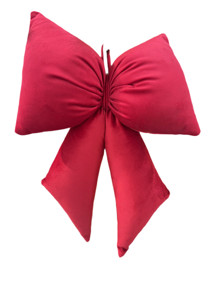 Fiocco in velluto rosso 30x45h - Clodette