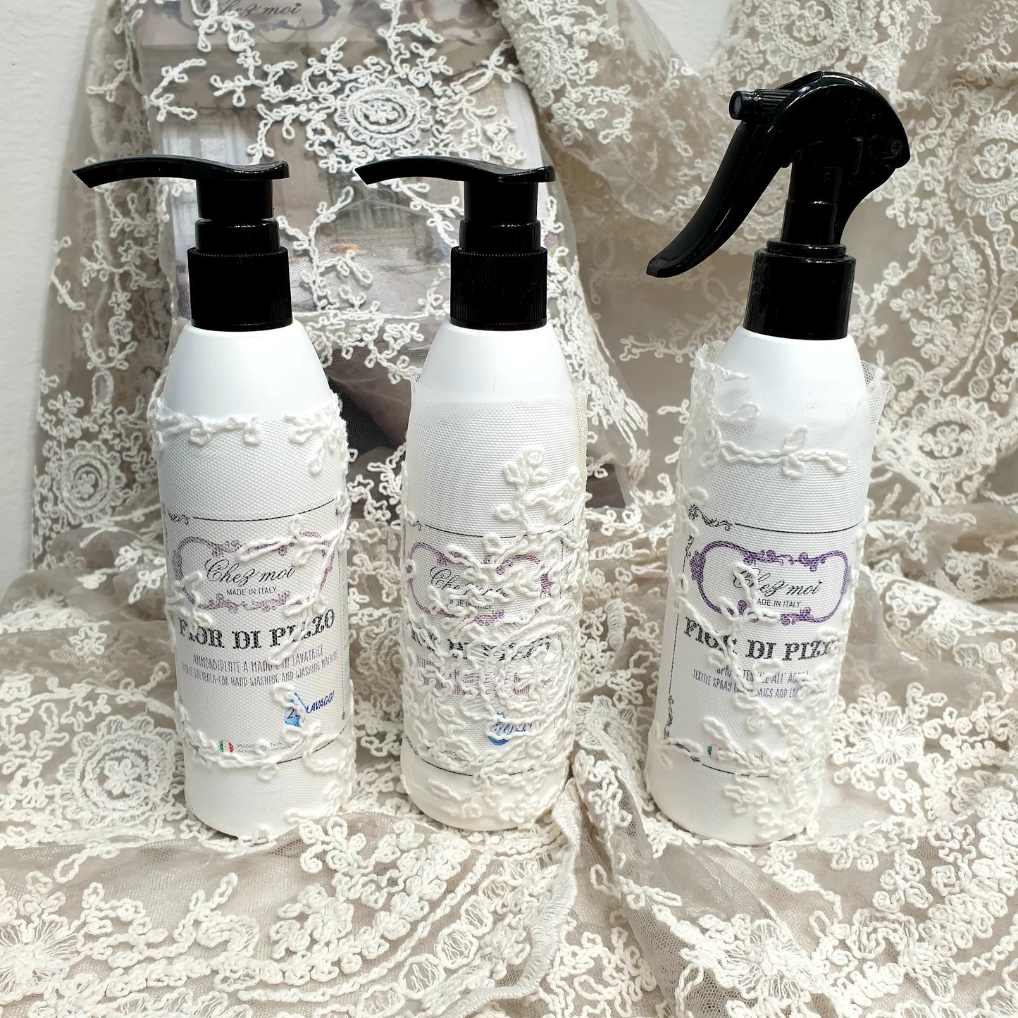 Spray 250ml 'Fior di cotone' - Chez moi