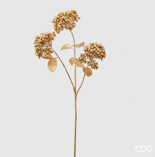 Ramo bacche oro H78 - EDG