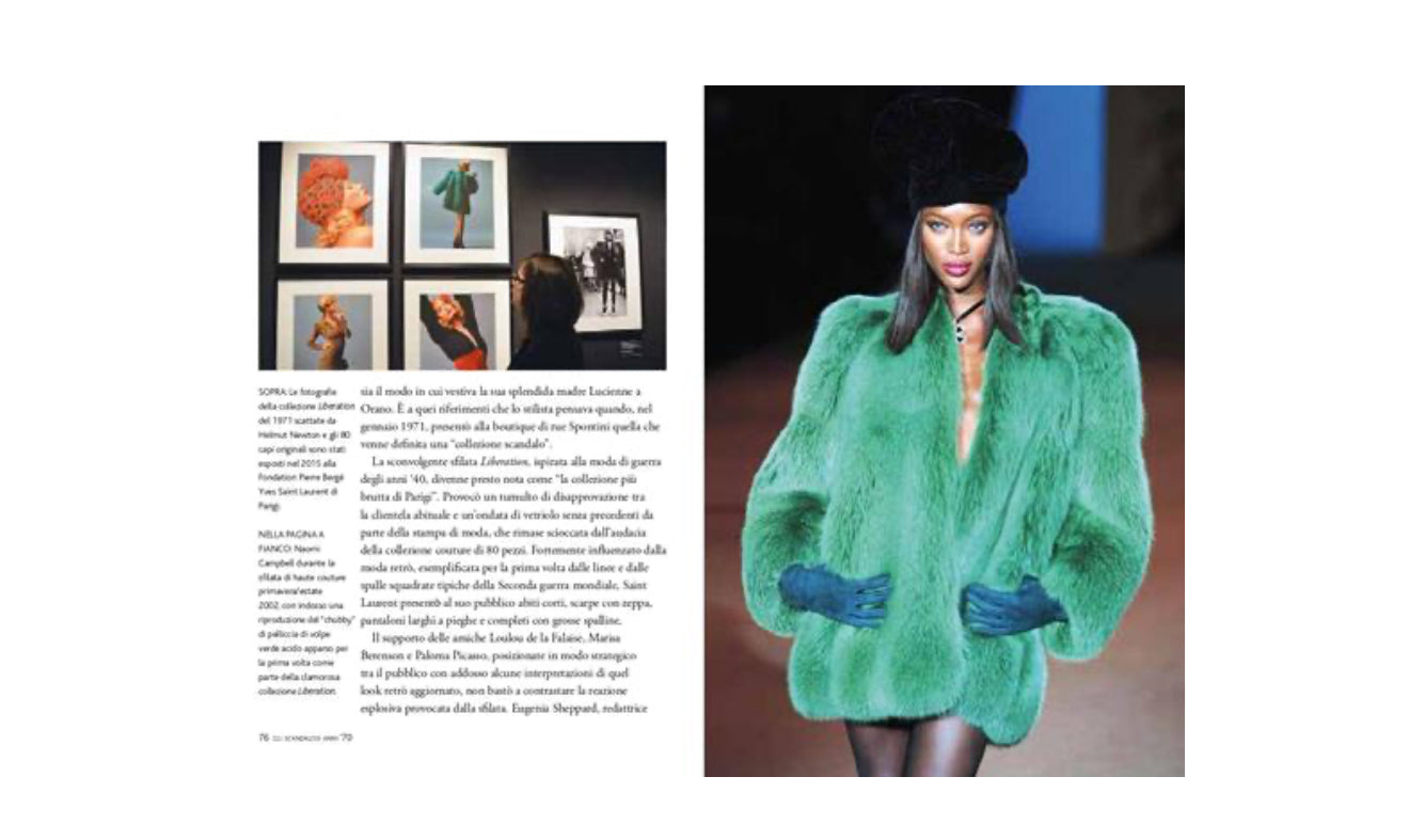 Yves Saint Laurent .La storia della celebre stilista - Il Castello