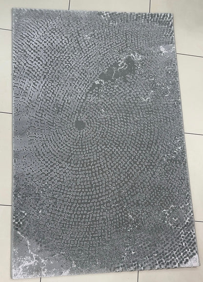Tappeto spirale grigio 120x180 - Catuara