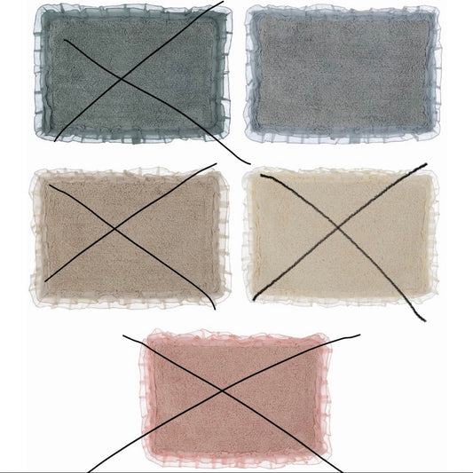 Tappeto rettangolare serie  "Musica" 40x60 - Blanc Maricló