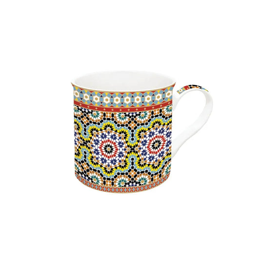 Tazza in porcellana 300 ml in scatola regalo ARABIAN YELLOW - Easy Life