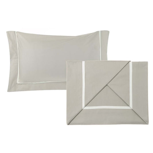 Completo letto matrimoniale 2P Maxi collezione ‘Fettuccia’ - Blanc Maricló