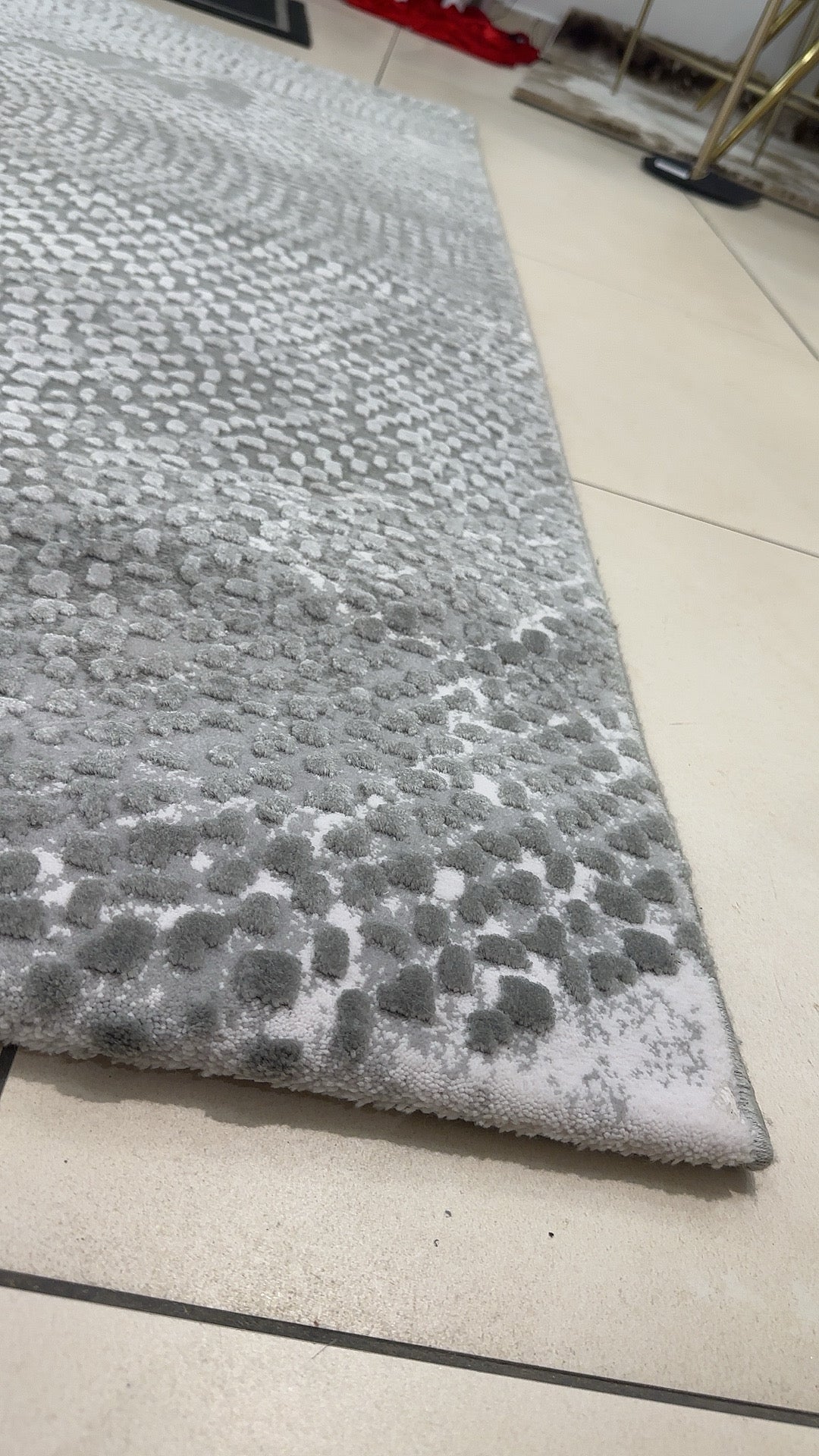 Tappeto spirale grigio 120x180 - Catuara