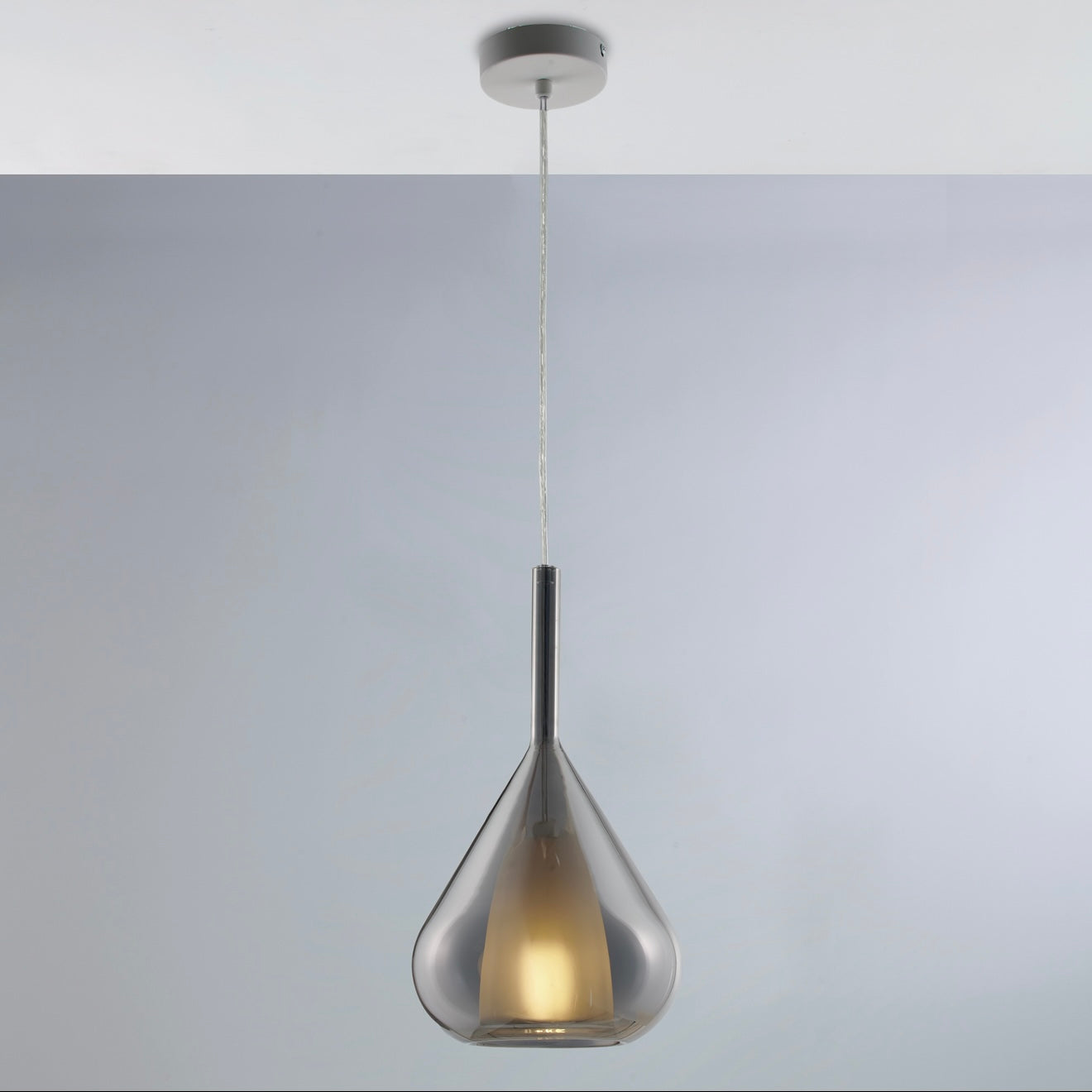 Sospensione in vetro ‘Brigitte’ D19 H40 - Leo Lux