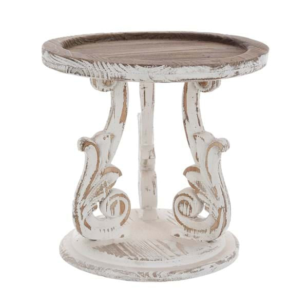 Alzata legno 27x25h - Blanc Maricló