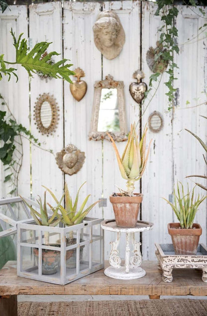 Alzata legno 27x25h - Blanc Maricló