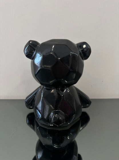Teddy ceramica nero lucido H20