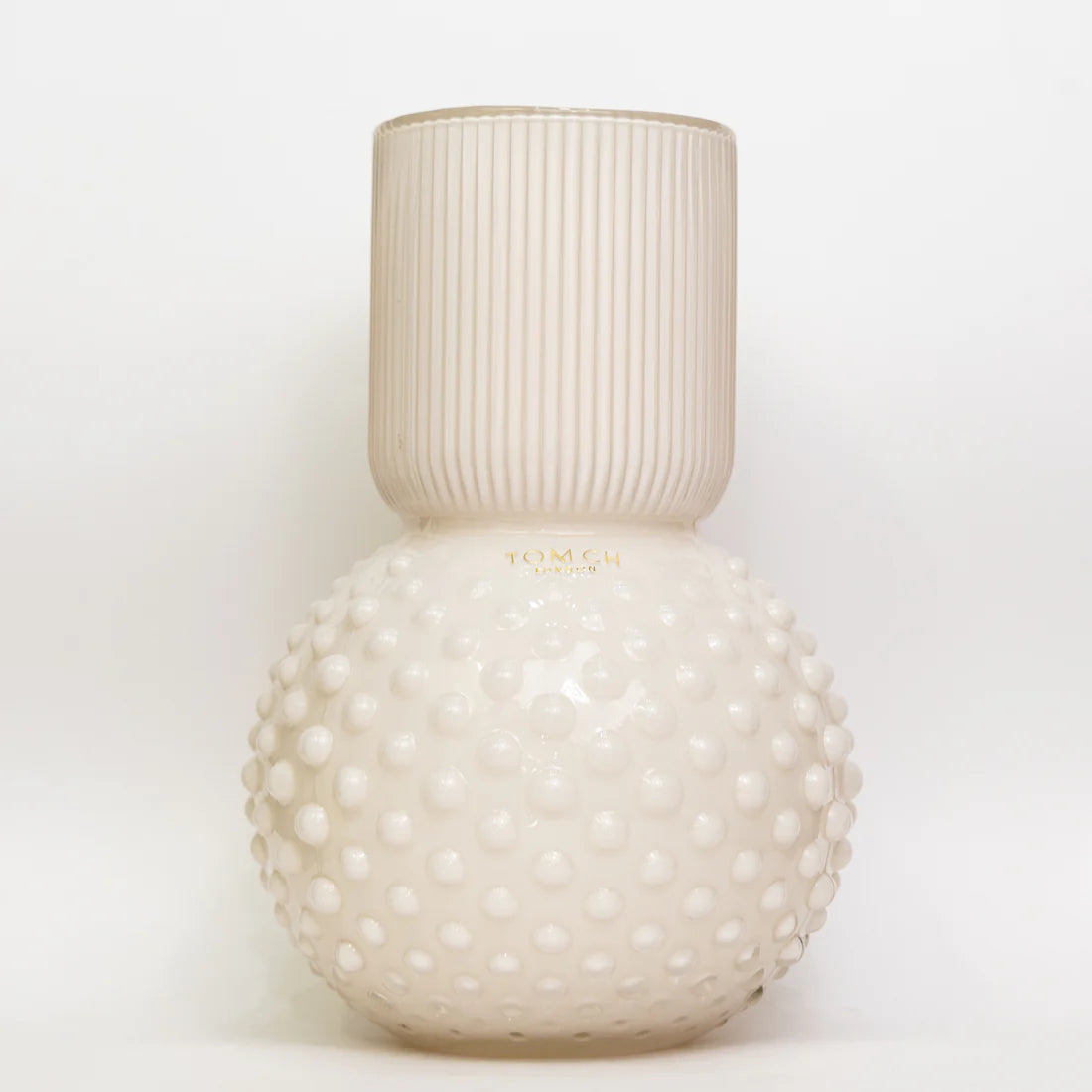 Vaso sfera Microbolle Clair D18 H30- Tom CH London