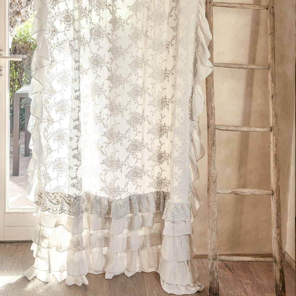 Tenda ‘Etoile Corinzio’ 140x280h Argilla - Chez Moi