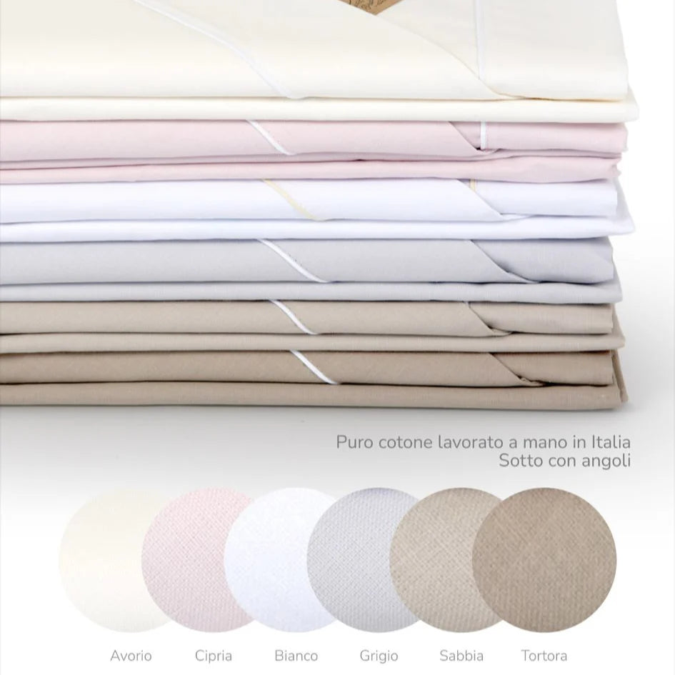 Completo Lenzuola matrimoniale Tatti - Lovely Shabby