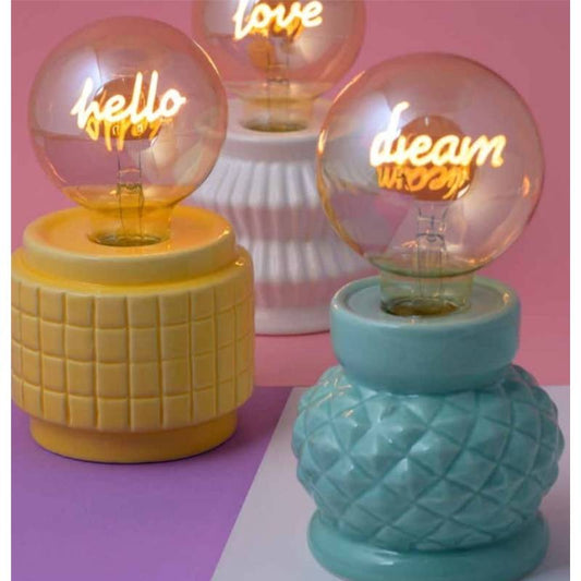 Lampade con scritta assortite - AD emozioni