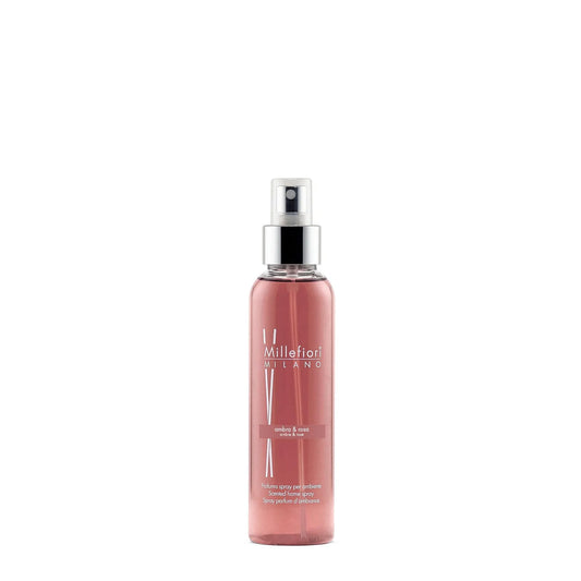 Ambra&Rosa - Spray per ambiente 150ml Natural Millefiori Milano