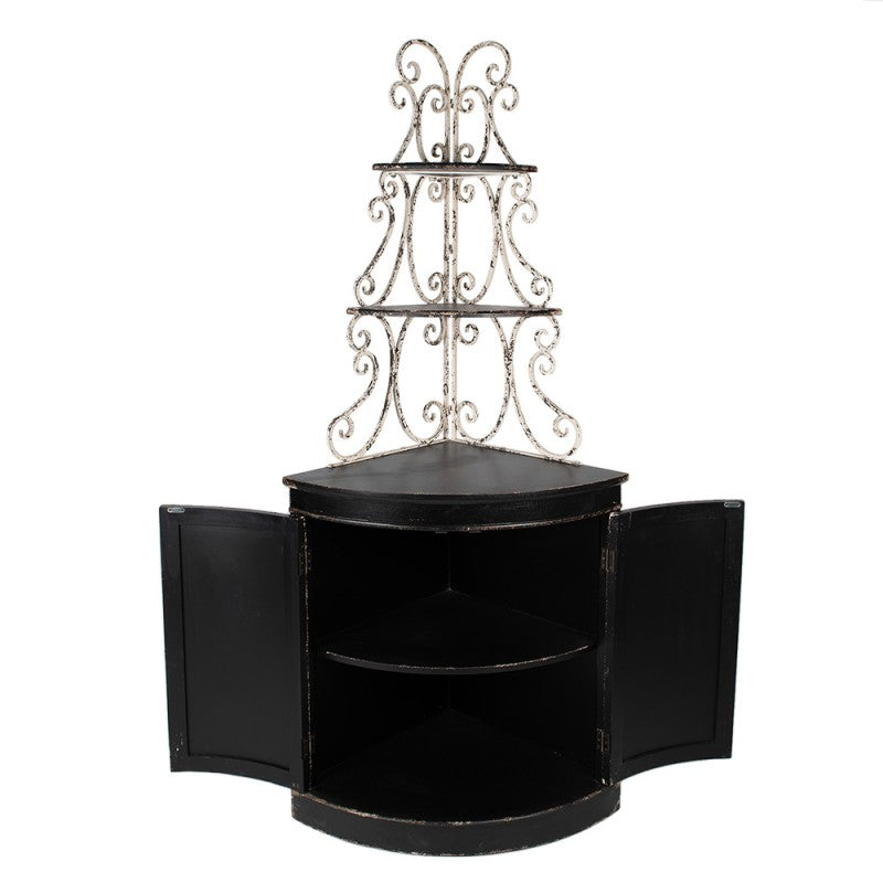 Credenza con due ante e eteregè in ferro 78x55xH181- Clayre&Effe