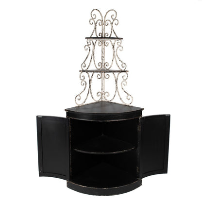 Credenza con due ante e eteregè in ferro 78x55xH181- Clayre&Effe