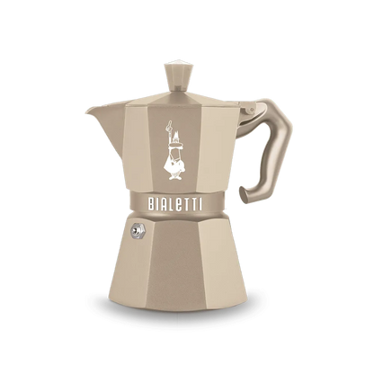 Moka Exclusive Octagonal Induction Desert Sand - Bialetti