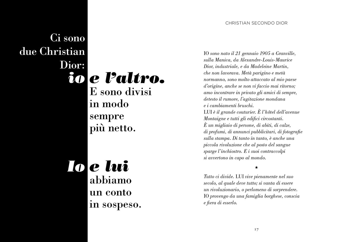 Il mondo secondo Christian Dior - Il Castello