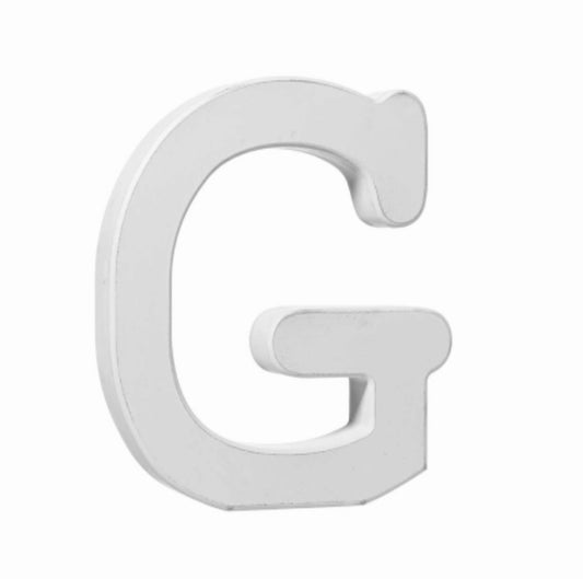 Lettera in legno G - L’Arte di Nacchi