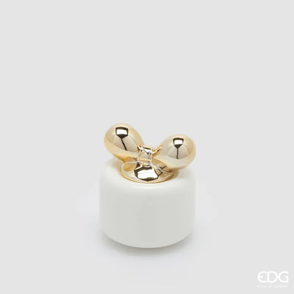 Candela profumata 'Jolie' con fiocco D7 H11 - EDG