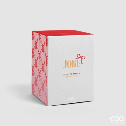 Candela profumata 'Jolie' con fiocco D7 H11 - EDG