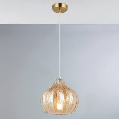 Sospensione in vetro ‘Melanie’ - Leo Lux