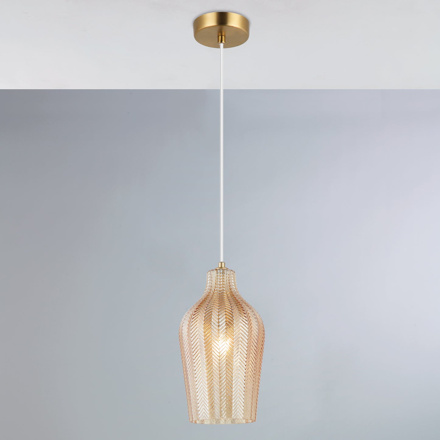 Sospensione in vetro ‘Melanie’ - Leo Lux