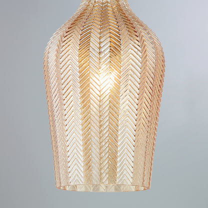 Sospensione in vetro ‘Melanie’ - Leo Lux