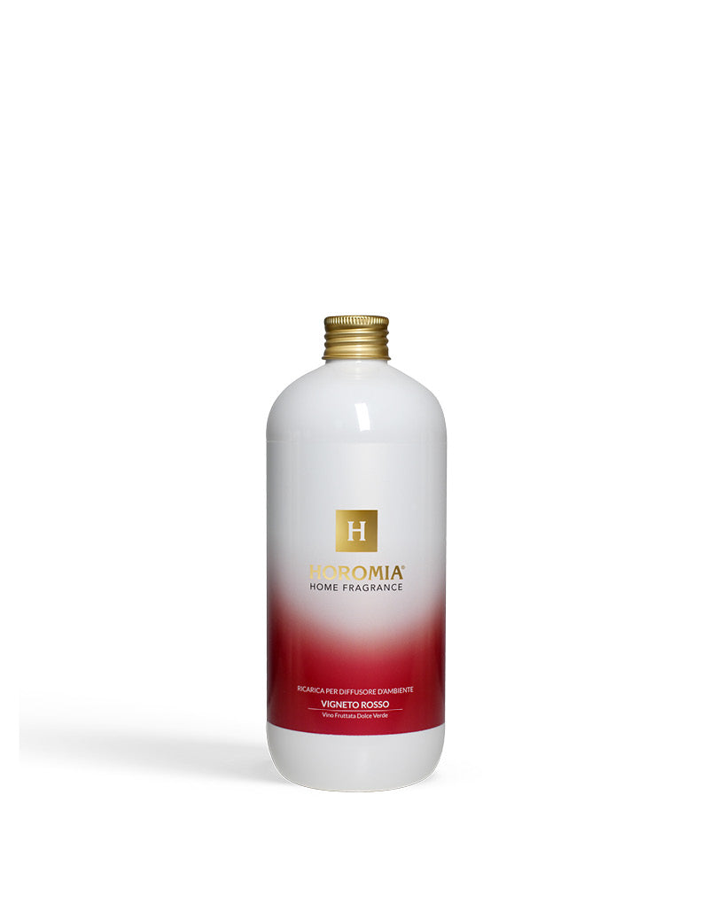 Ricarica per diffusore a bastoncini Vigneto Rossa 500ml - Horomia