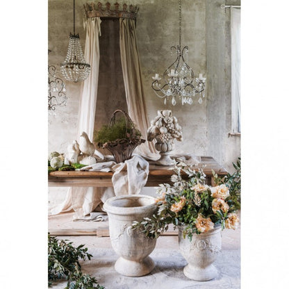 Vaso in resina serie 'Antiqua Domus' 48x57x48 - Blanc Maricló