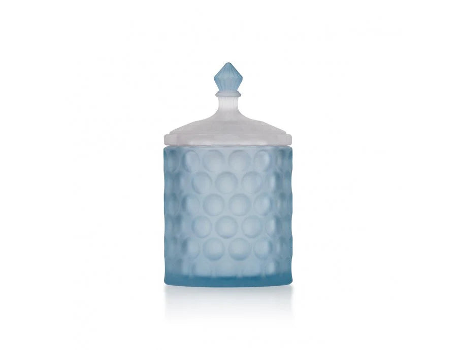 Scatola in vetro cilindro grande D8 H16 'linea Bubble' - Madrhelen