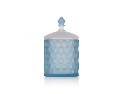 Scatola in vetro cilindro grande D8 H16 'linea Bubble' - Madrhelen