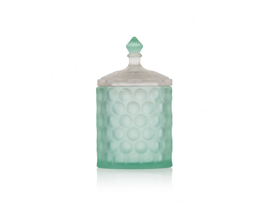 Scatola in vetro cilindro grande D8 H16 'linea Bubble' - Madrhelen