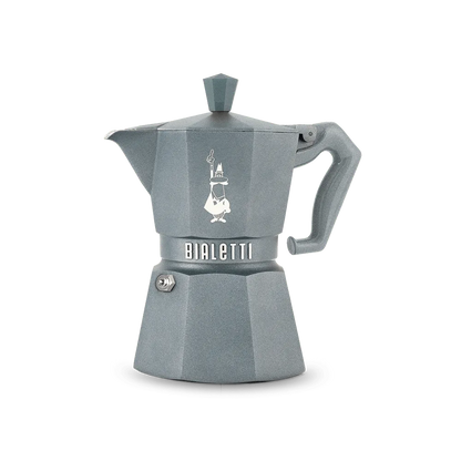Moka Exclusive Octagonal Induction Desert Grey - Bialetti