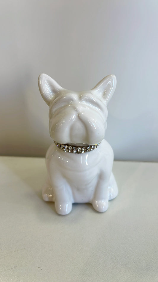 Cane bulldog in ceramica -Marechiaro