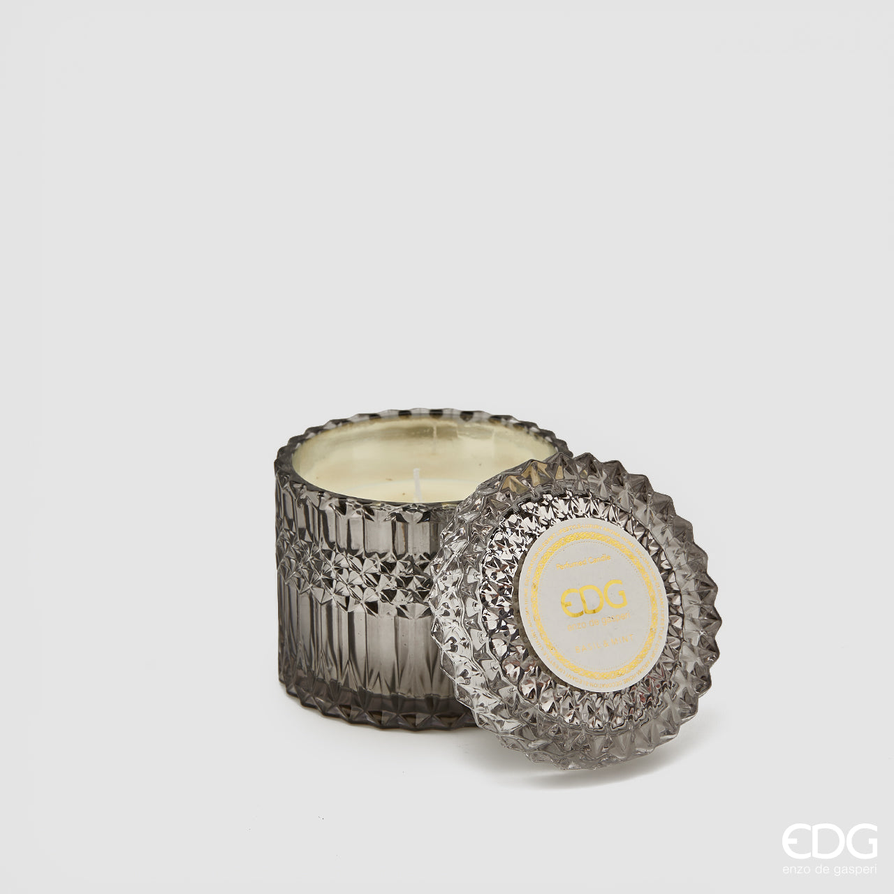 Candela profumata crystal grigio - EDG