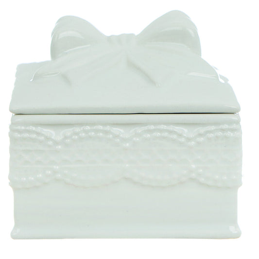 Scatola quadrata con fiocco - L'Arte di Nacchi