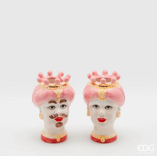 Vaso Testa sicily lui e lei H13 - EDG